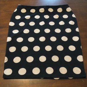 Jules & Leopoldo skirt with polka dots
